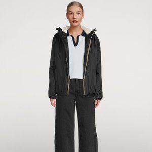 K-WAY COAT NWT FALL / WINTER windbreaker HOOD Sz S LE VRAI 3.0 ORSETTO $299 !!